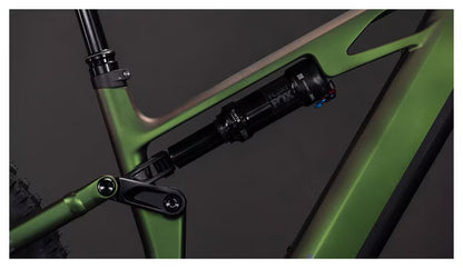 VTT Électrique Tout-Suspendu Cube Stereo Hybrid One44 HPC SLX Evo 800 Shimano Deore XT Di2 12V 800 Wh 29'' Vert Stellar 2026