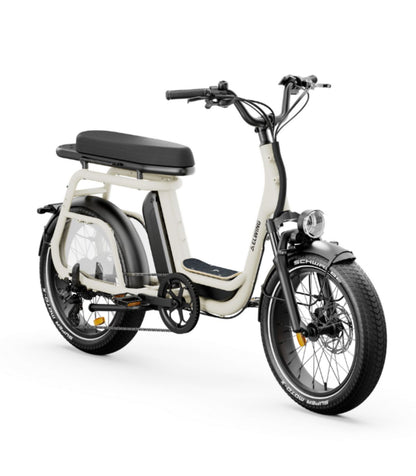 Vélo électrique Elwing Ritmic Duo 2025 Blanc Perlé